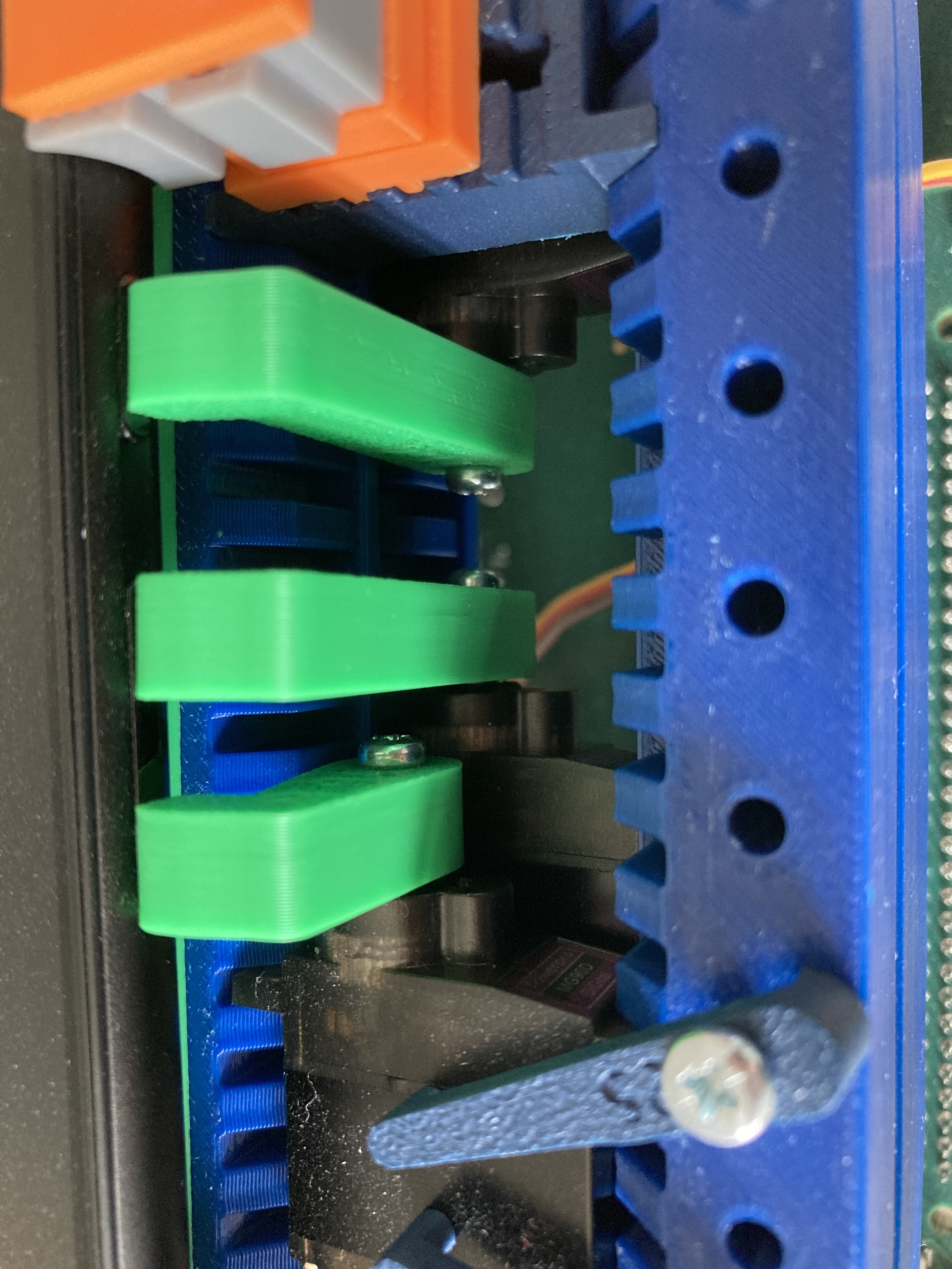 servos installed