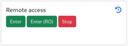 Remote access enter