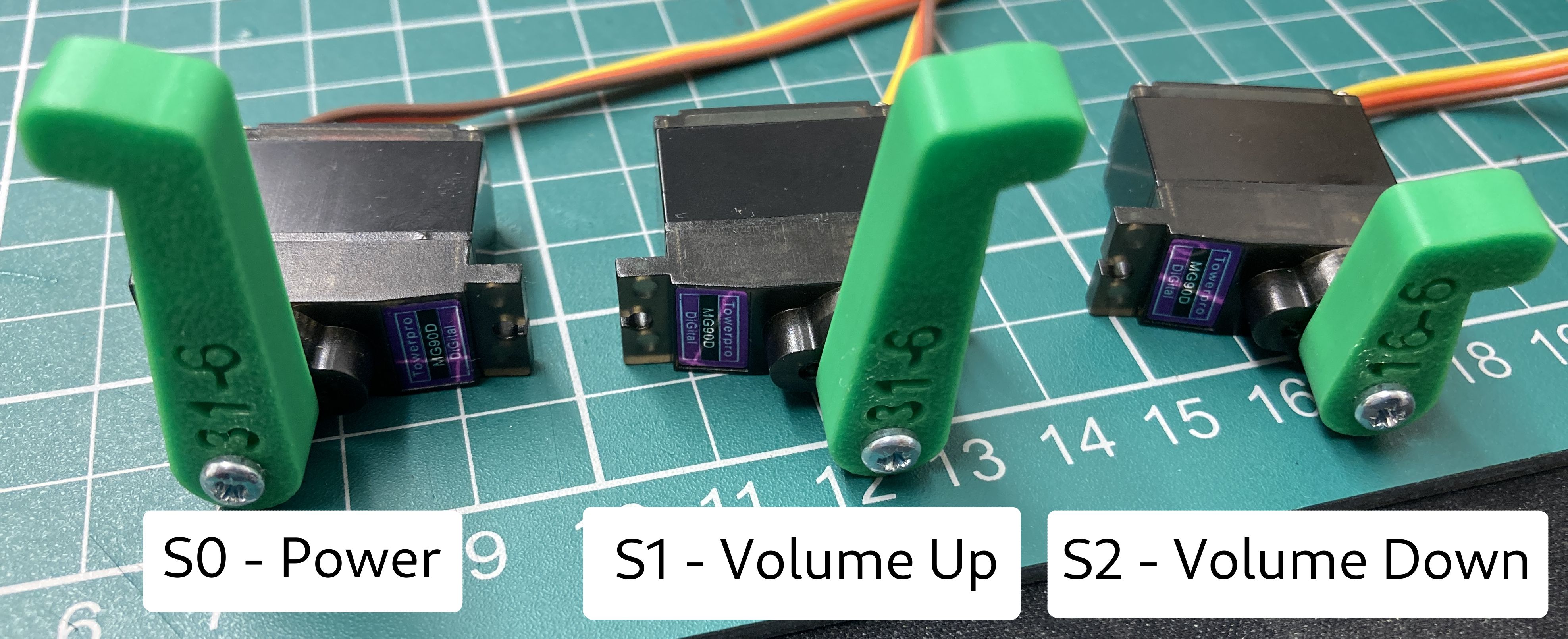 Servo setup